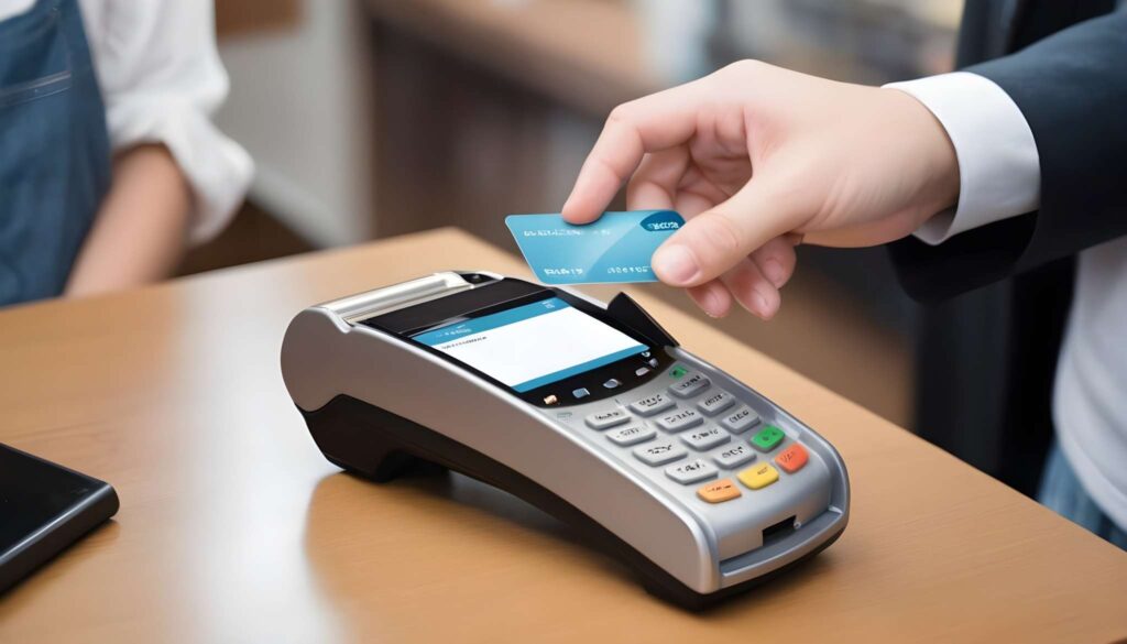 payment with credit card on a pos handheld system scaled 1